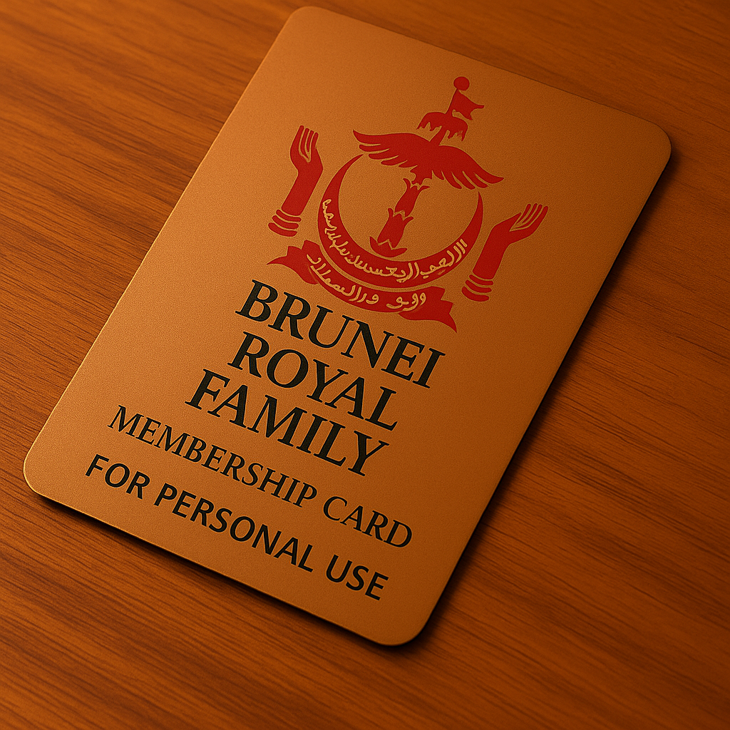 Bronze Membership Card - The House of Bolkiah